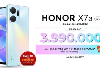 Viettel Store chính thức mở bán Honor X7a trên toàn quốc