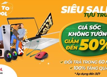 Siêu sale tựu trường – Giá sốc không tưởng giảm đến 50% tại Viettel Store