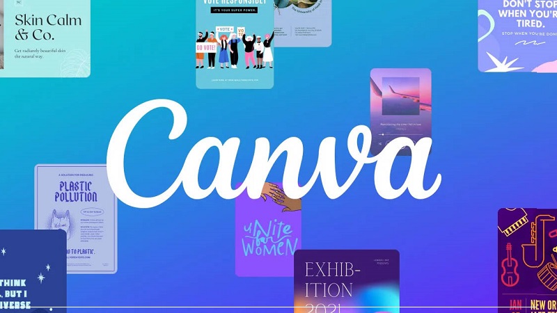 cách chèn ảnh vào Canva