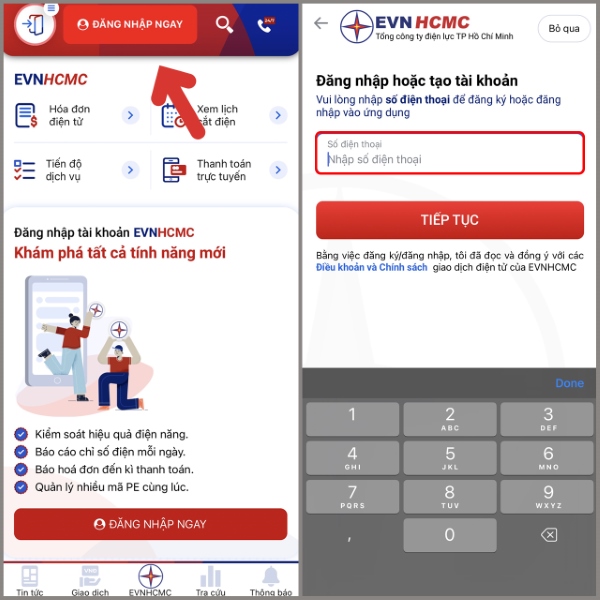 Cách đóng tiền điện qua điện thoại