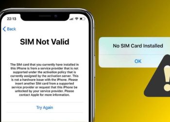 Nguyên nhân gây lỗi sim không hợp lệ và cách khắc phục
