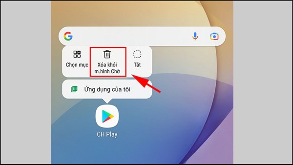 Tạo shortcut trên Android