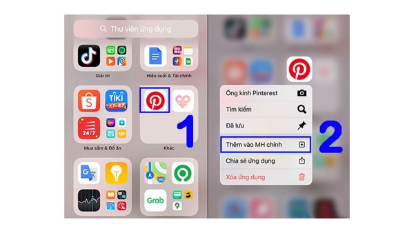 Tạo shortcut trên Android