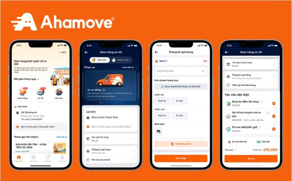 Ứng dụng Ahamove