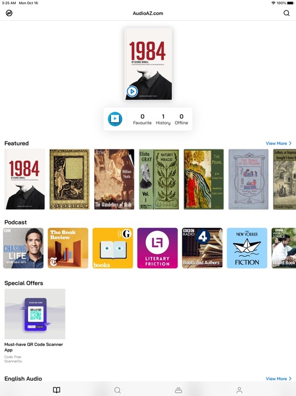 app đọc sách trên iphone