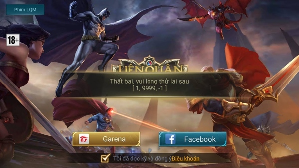 cách chuyển tài khoản liên quân từ facebook sang garena