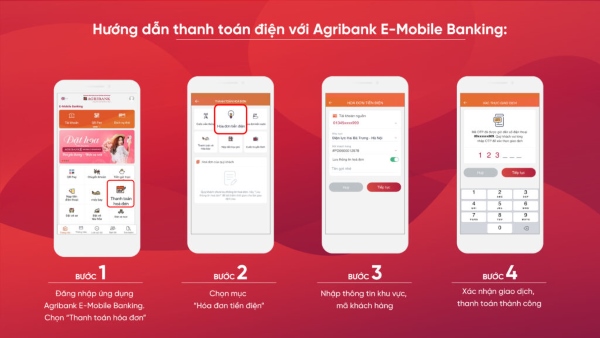 cách đóng tiền điện qua ngân hàng