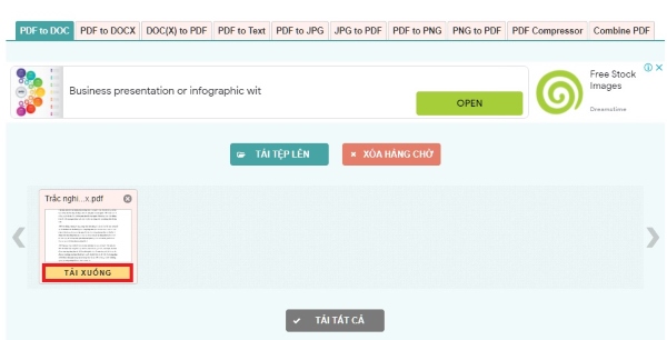 chuyển pdf sang word