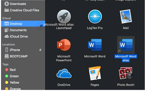 Đưa ứng dụng ra màn hình Macbook