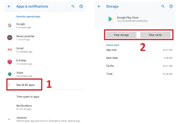 không tìm thấy ứng dụng nào để mở url