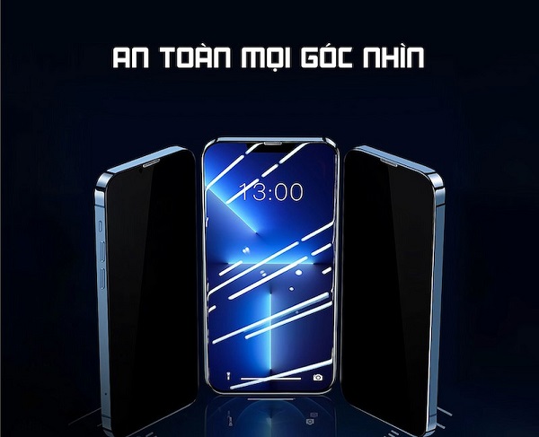 kính cường lực chống nhìn trộm