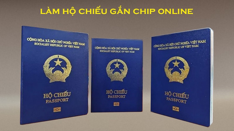làm hộ chiếu gắn chip online