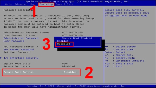 lỗi máy tính tự vào bios win 10