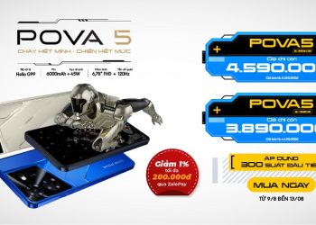Viettel Store chính thức mở bán TECNO POVA 5 trên toàn quốc