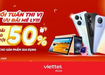 Cuối tuần thi vị – Ưu đãi mê ly cùng Viettel Store