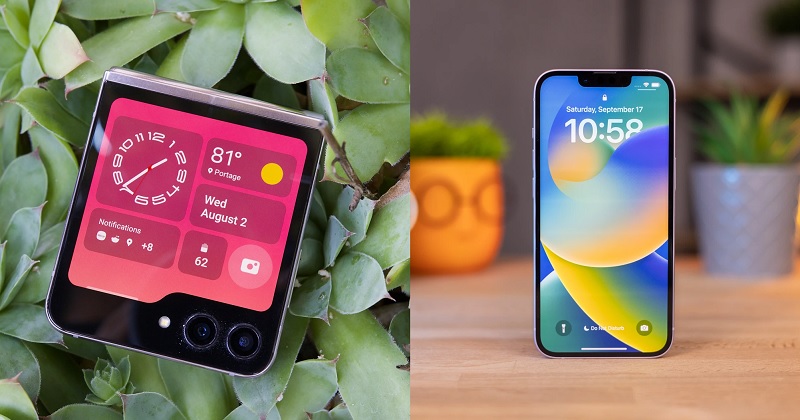 So sánh Samsung Galaxy Z Flip5 và iPhone 14: Thiết bị nào sẽ đánh bại đối thủ?