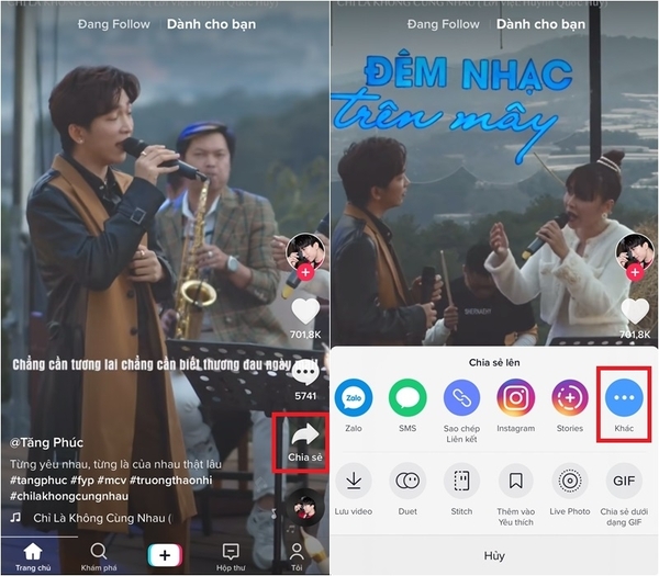 tải video tiktok không logo trên iphone