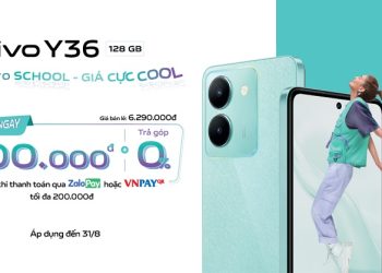 Back to school – Giá cực cool cùng Vivo Y36 – Giảm ngay 300.000đ cùng ưu đãi hấp dẫn