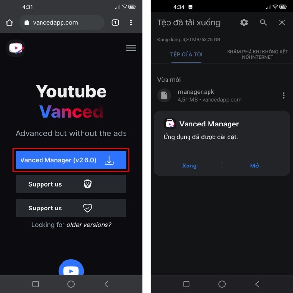 youtube vanced mới nhất