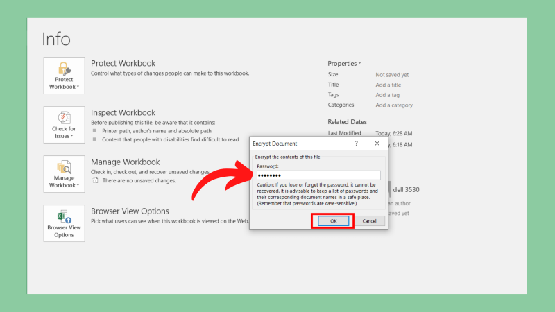 Bỏ pass file Excel
