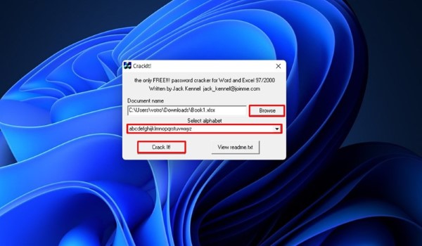 Bỏ pass file Excel