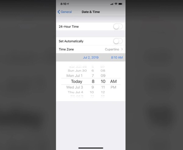 Cách chỉnh giờ trên iPhone