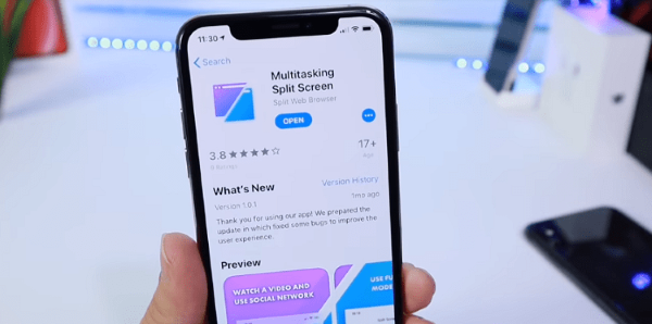 Cách chia đôi màn hình iPhone
