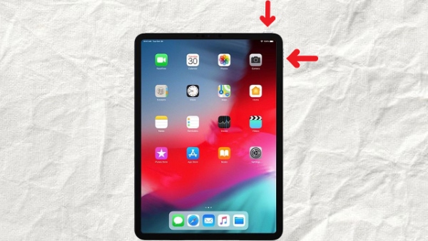 Cách khởi động lại iPad