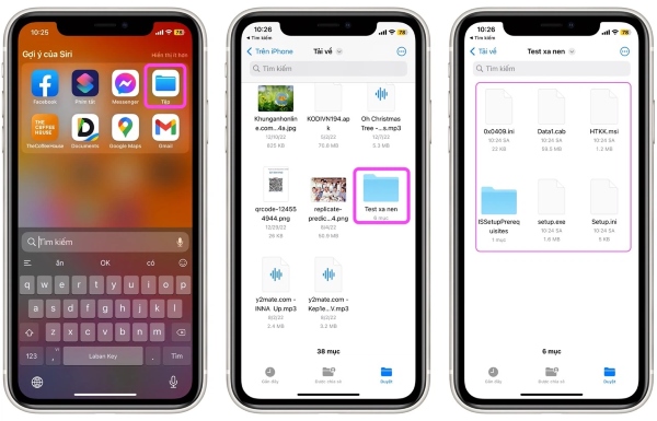 Cách mở file rar trên iphone