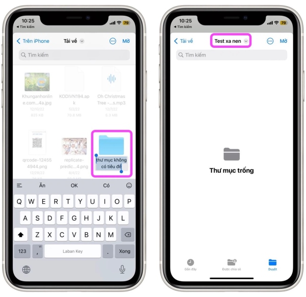 Cách mở file rar trên iphone