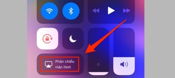 Cách phản chiếu màn hình iPhone lên tivi sony