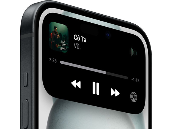 Trạng thái hoạt động của Spotify và một số ứng dụng khác được hiển thị ngay trên Dynamic Island
