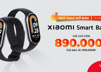 Hot sale mở bán – Xiaomi Smart Band 8 giá giảm chỉ còn 890.000đ