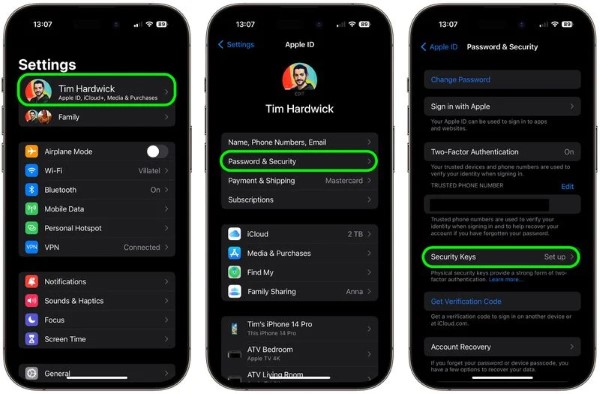 khóa bảo mật iPhone