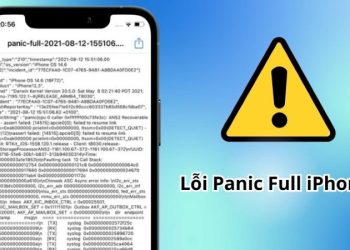 Nguyên nhân và cách khắc phục lỗi Panic Full iPhone