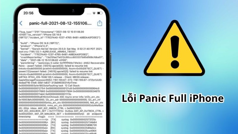 lỗi Panic Full iPhone