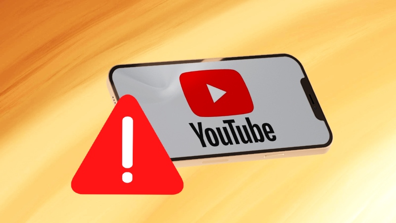 Youtube bị lỗi trên iPhone