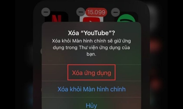 Youtube bị lỗi trên iPhone
