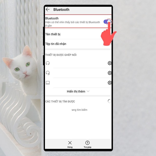 cách kết nối tai nghe Bluetooth với OPPO