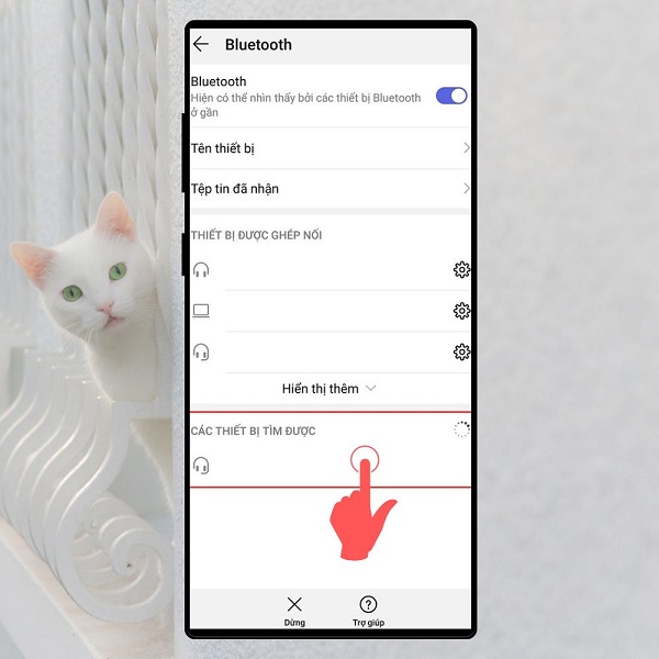 cách kết nối tai nghe Bluetooth với OPPO