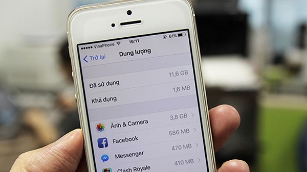 Cách tăng dung lượng iphone