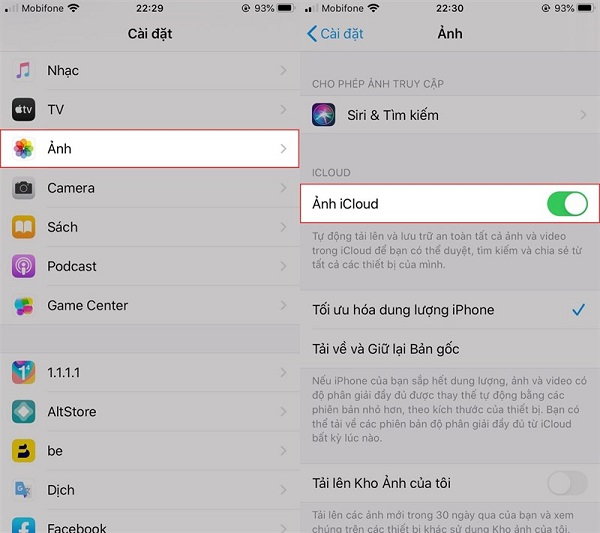 Cách tăng dung lượng iphone