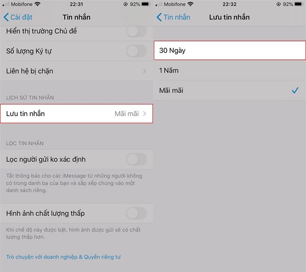 Cách tăng dung lượng iphone