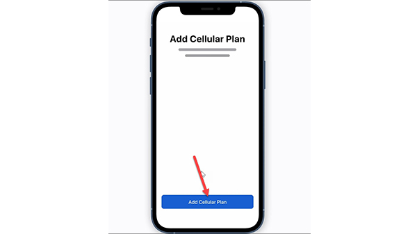 Bước 3 cho cách thiết lập SIM trên iPhone 15