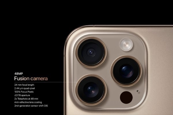 iPhone 16 Pro chụp góc rộng sắc nét, quay Dolby Vision
