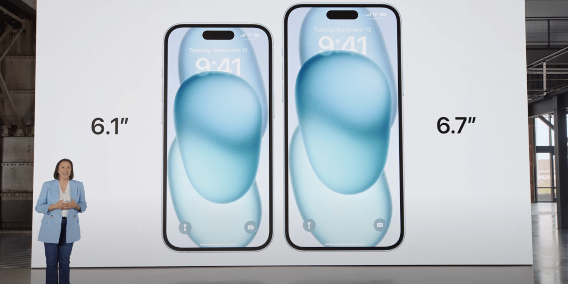 Kích thước iphone 15