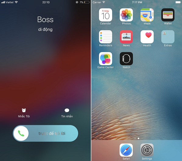 Lịch sử cuộc gọi iPhone