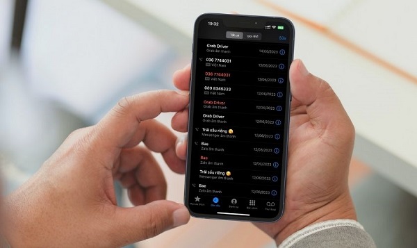 Lịch sử cuộc gọi iPhone