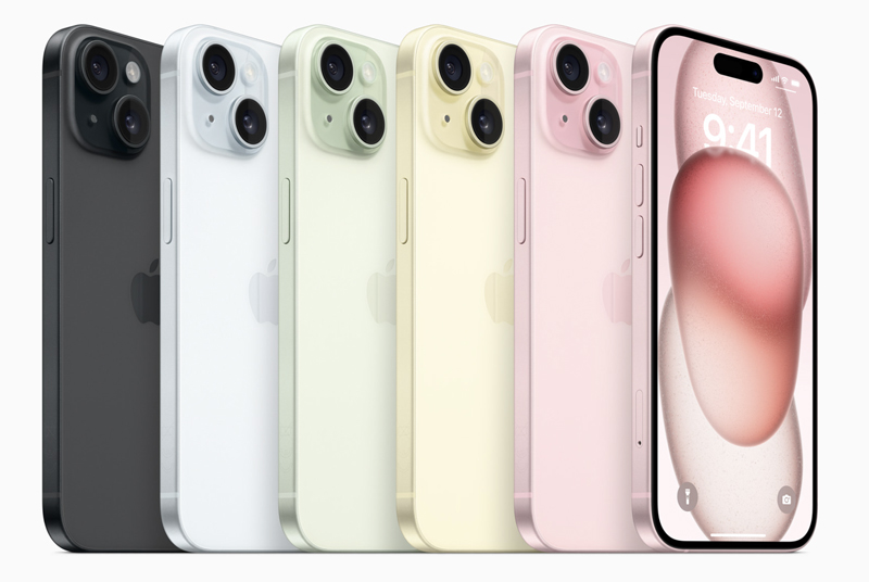 màu sắc iPhone 15 và iPhone 15 Plus