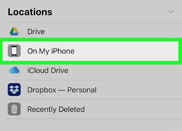 mở file zip trên iphone